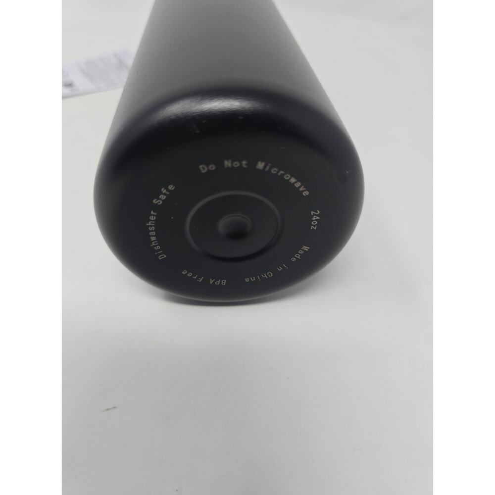 Alo Yoga 24 oz Stainless Steel Water Bottle Black Insulated BPA Free NWT A0503U - Picture 5 of 5